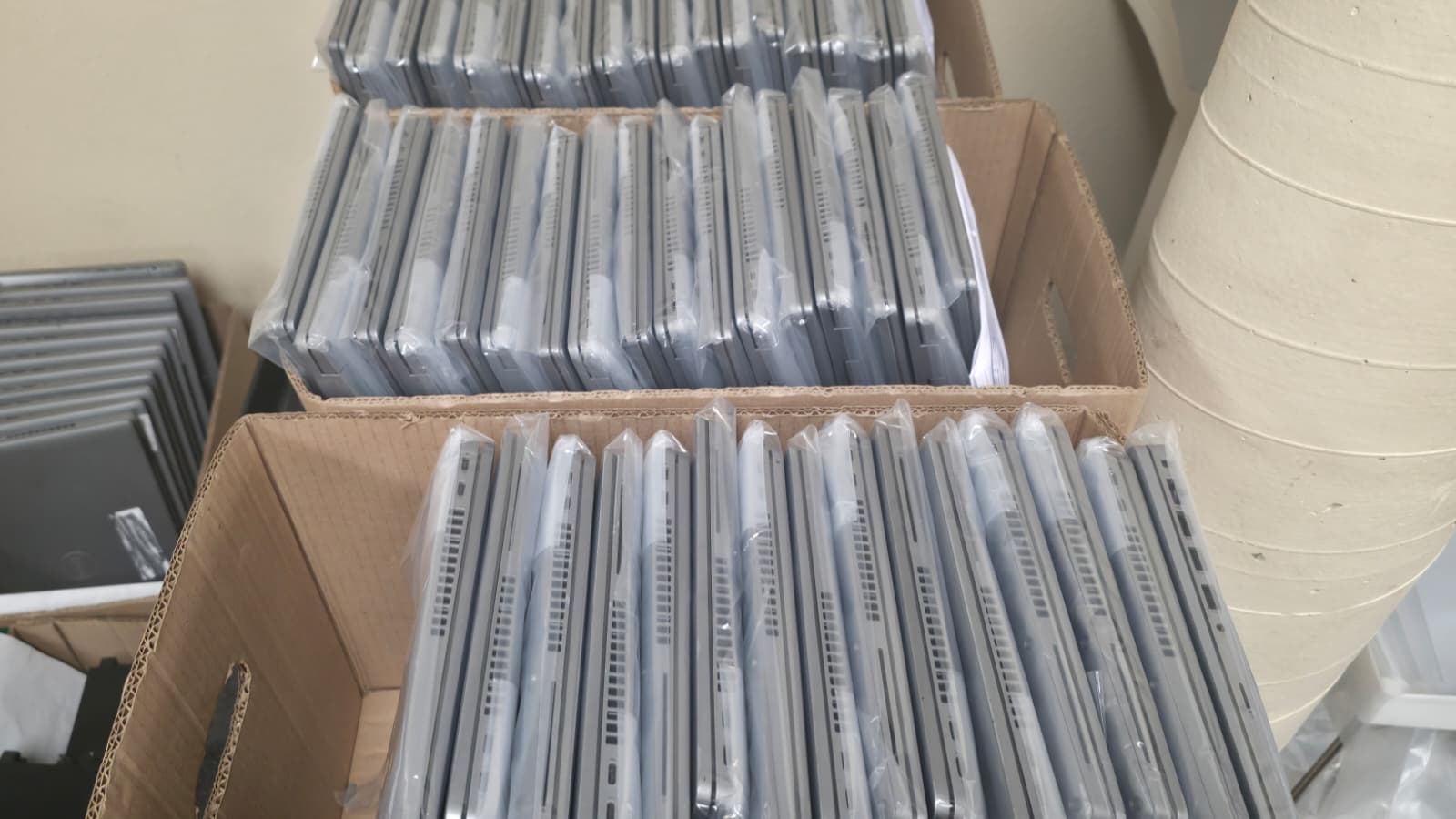 Pallet operations at receiving, VIG Dallas facility